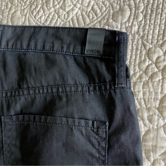 EUC Vince black cotton ankle pant - Picture 4 of 12